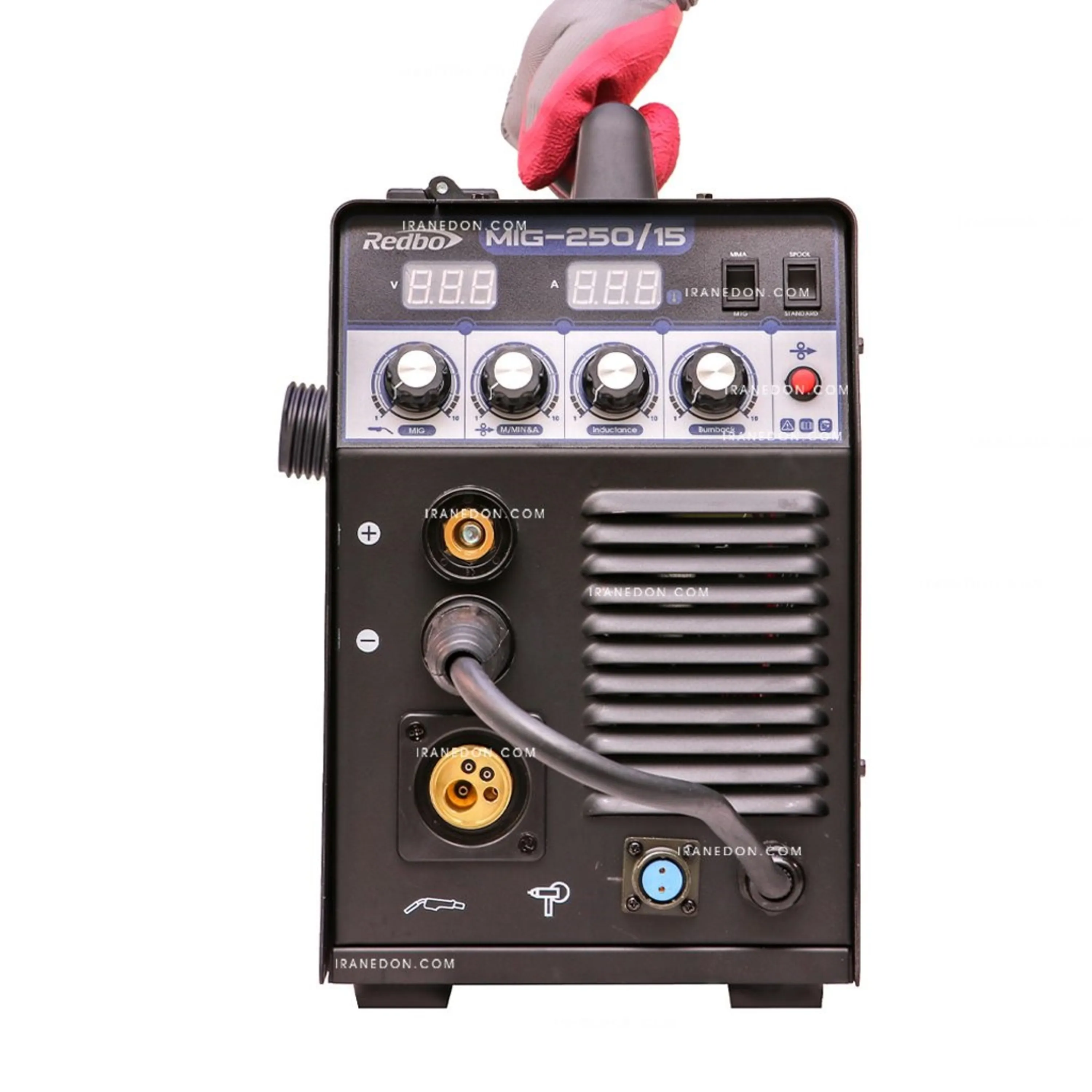 دستگاه جوش اینورتر co2 تکفاز 250 امپر ردبو